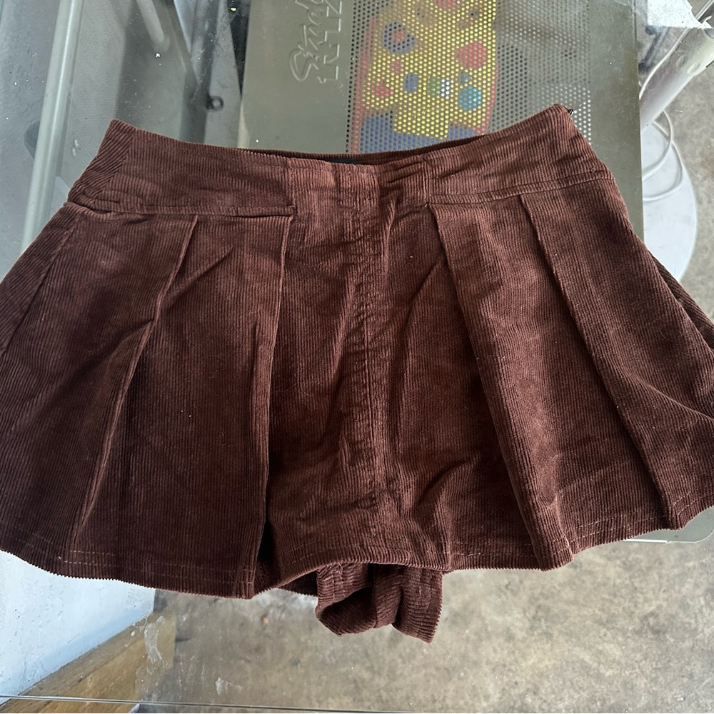 Forever 21 Brown Corduroy Skirt
